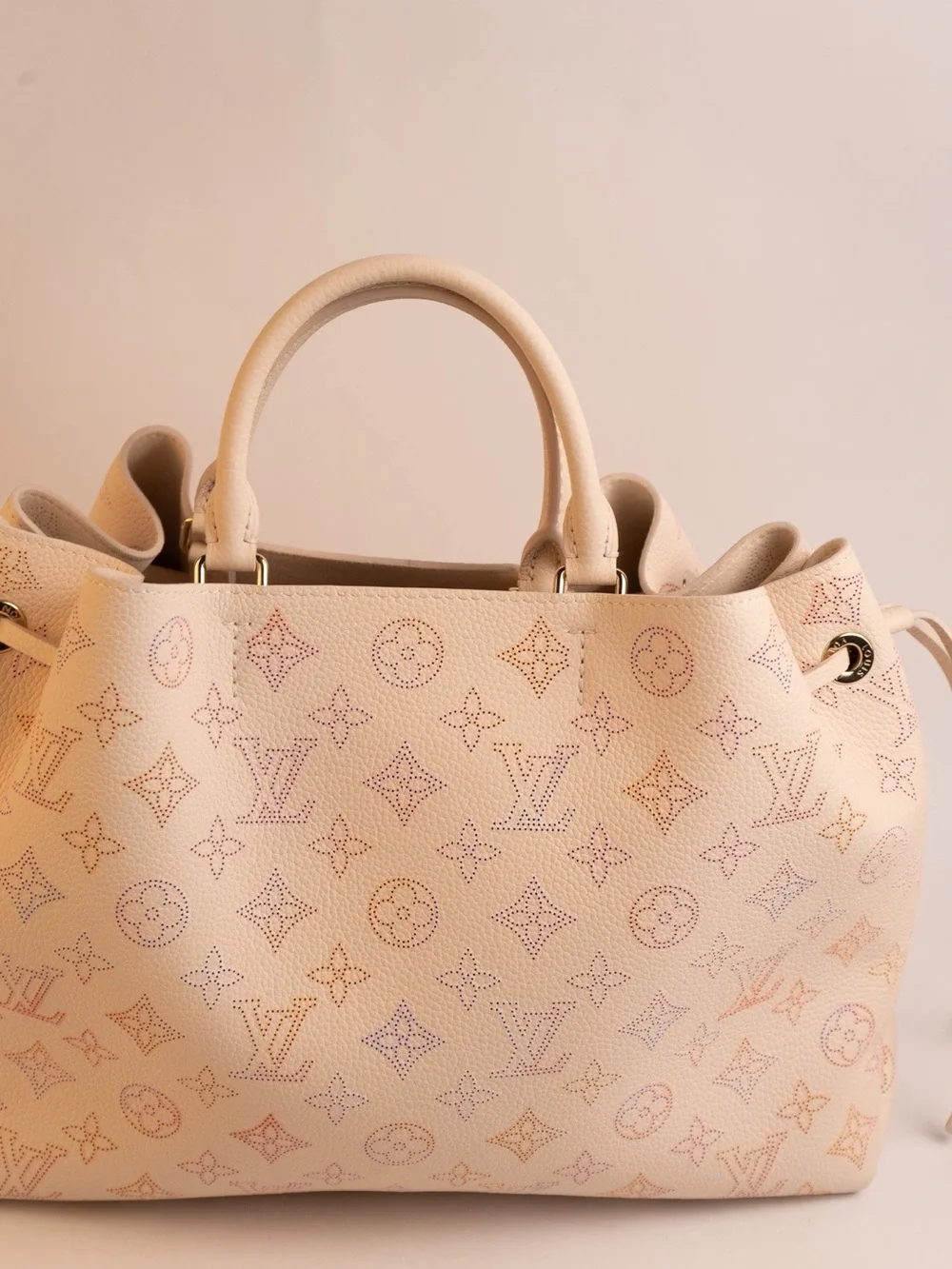 Louis Vuitton Pastel Monogram Drawstring Tote